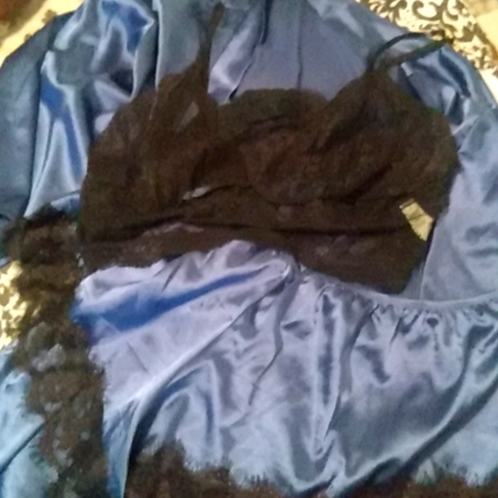 3 PC Sexy Satin set